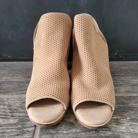 NEW Cole Haan Callista Open Toe Sling Pink Heels - Picture 4 of 9